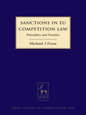 cover image of Sanctions in EU Competition Law